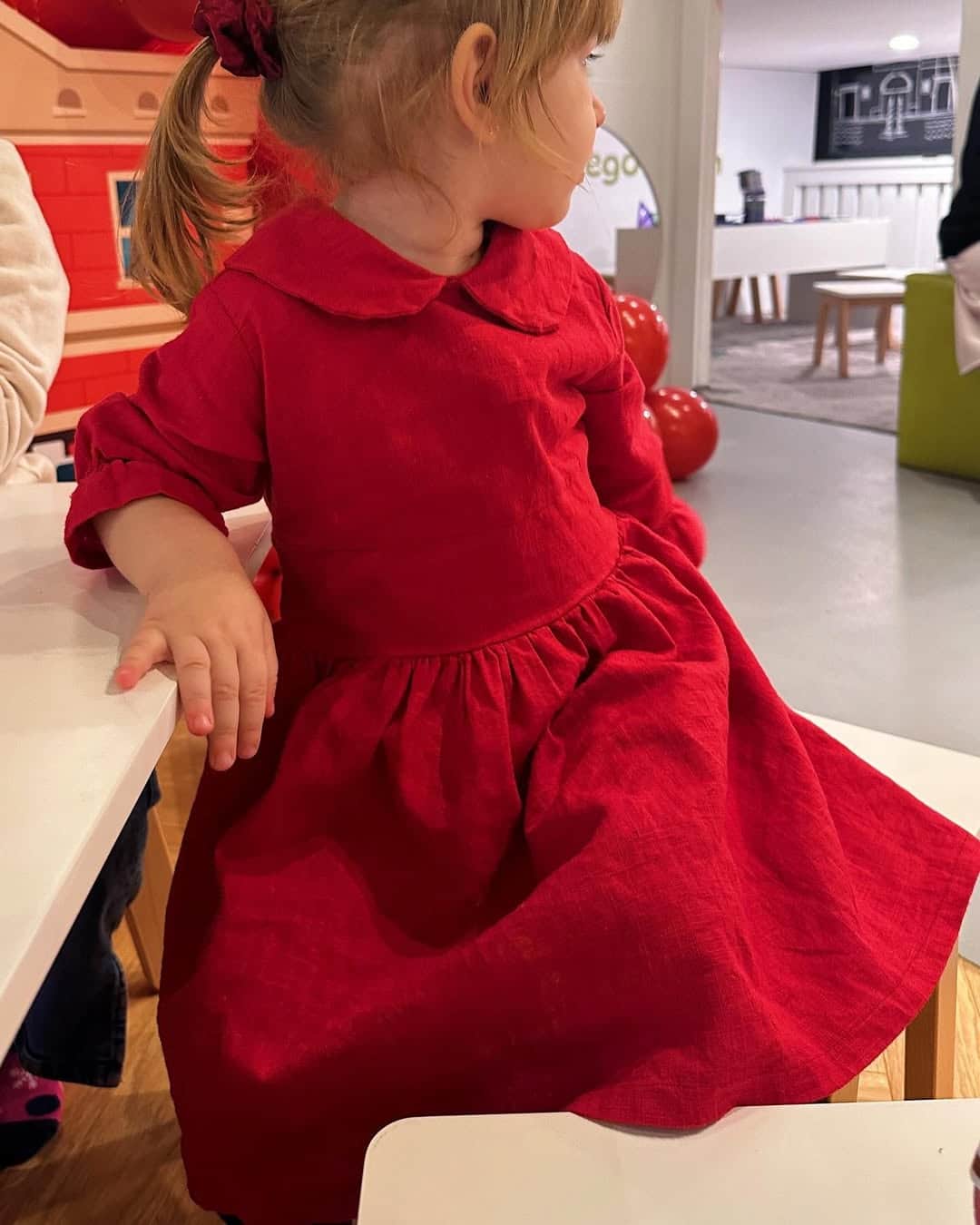 Rochiță din muselină – Red Classic imagine 1